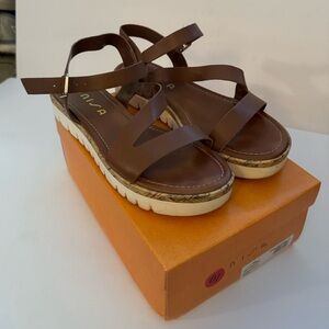 Brown sandals